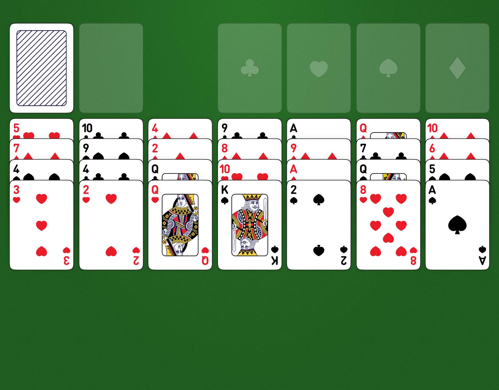 Disposizione del gioco Australian