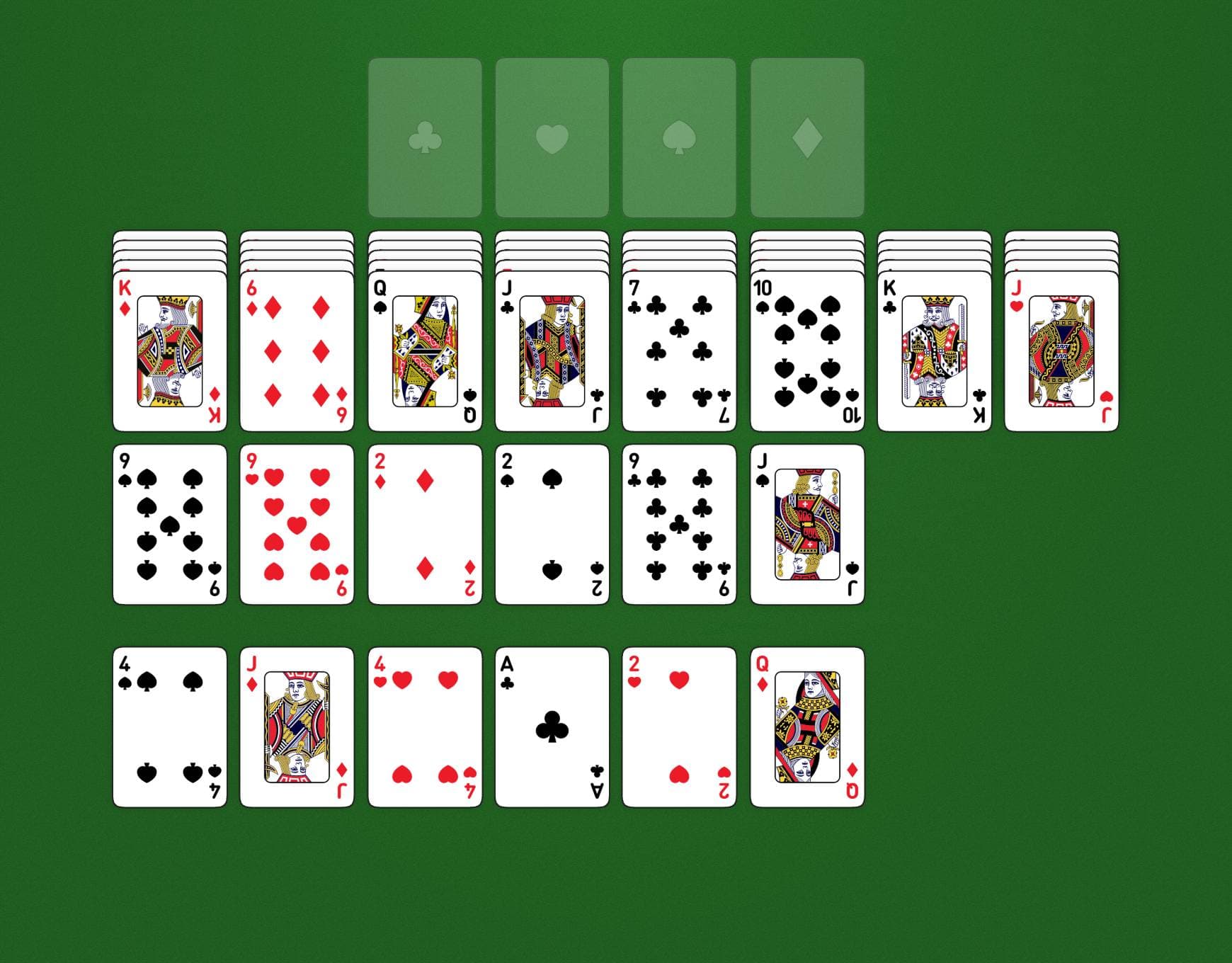 Disposition du jeu Beleaguered Fortress