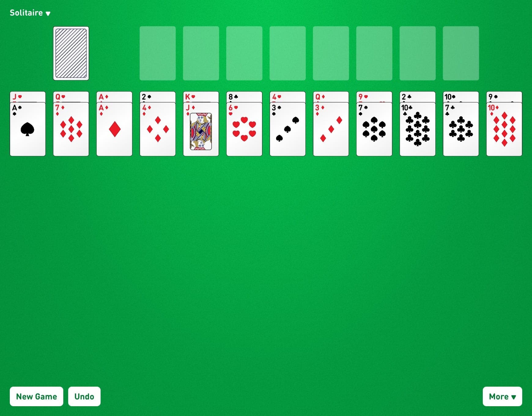 Block Game Layout