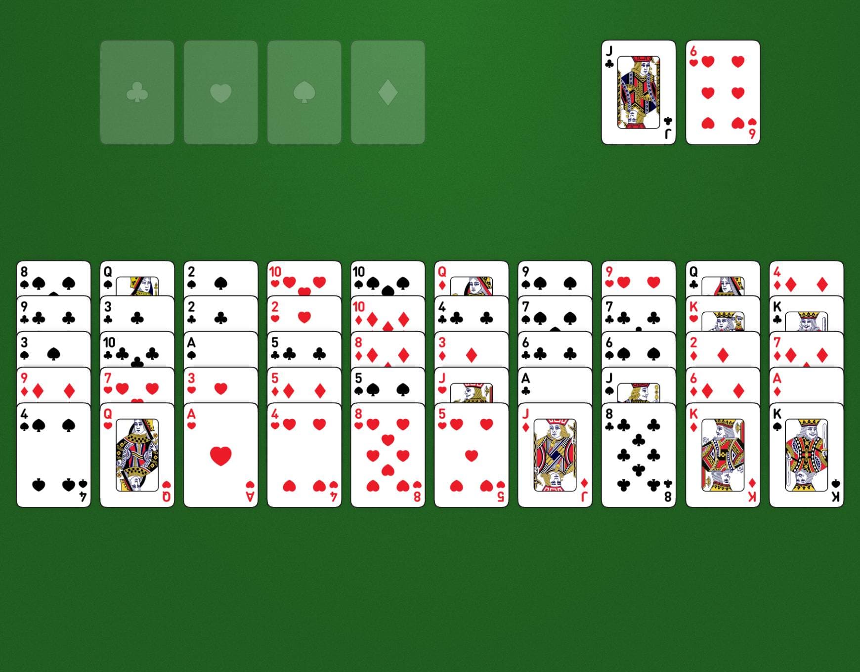 Castle's End Game Layout