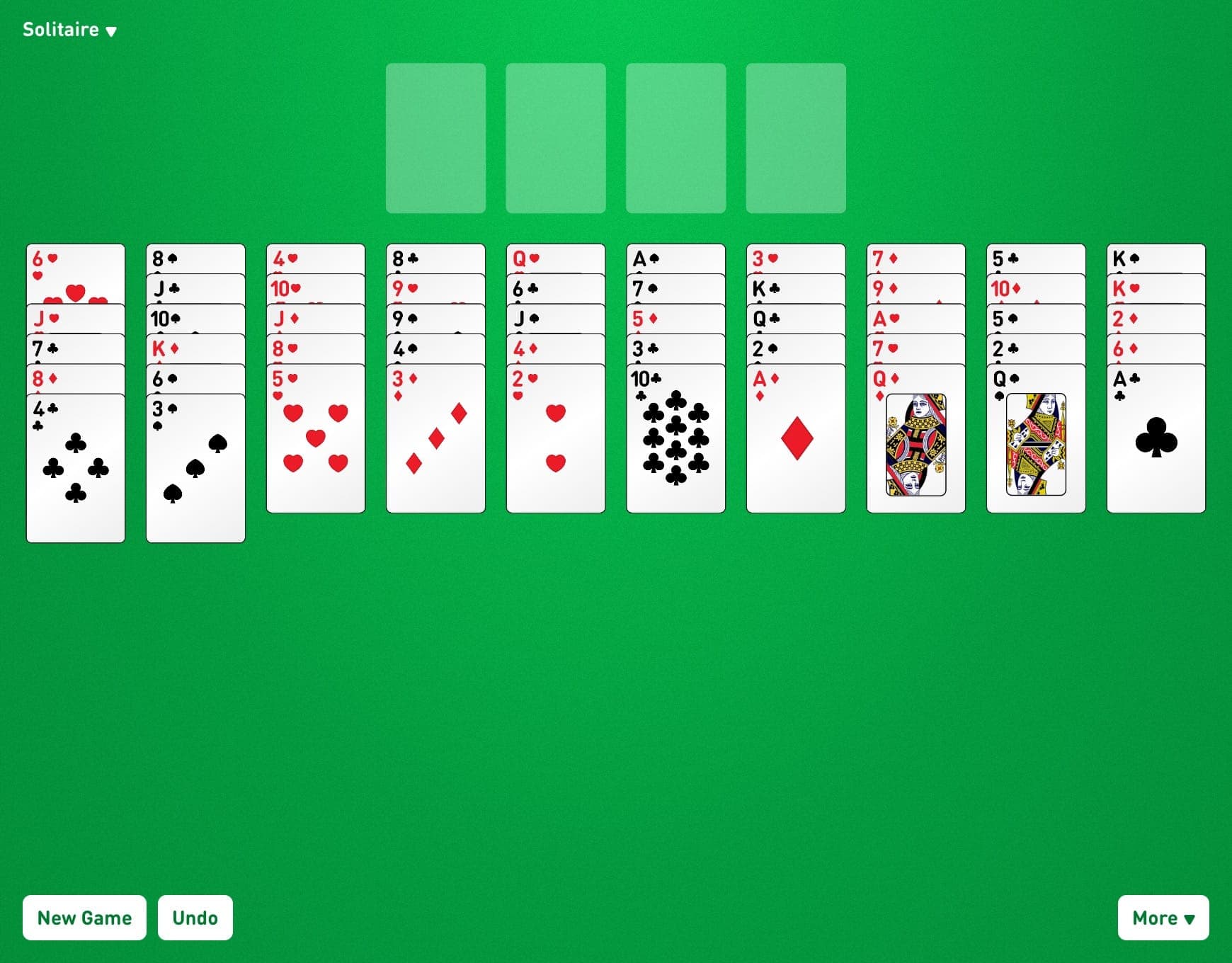 Chessboard Game Layout