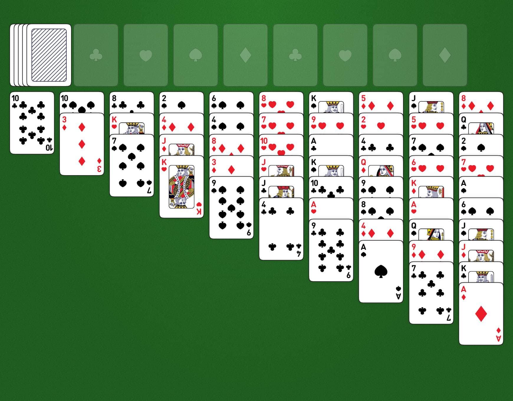 Disposizione del gioco Eternal Triangle