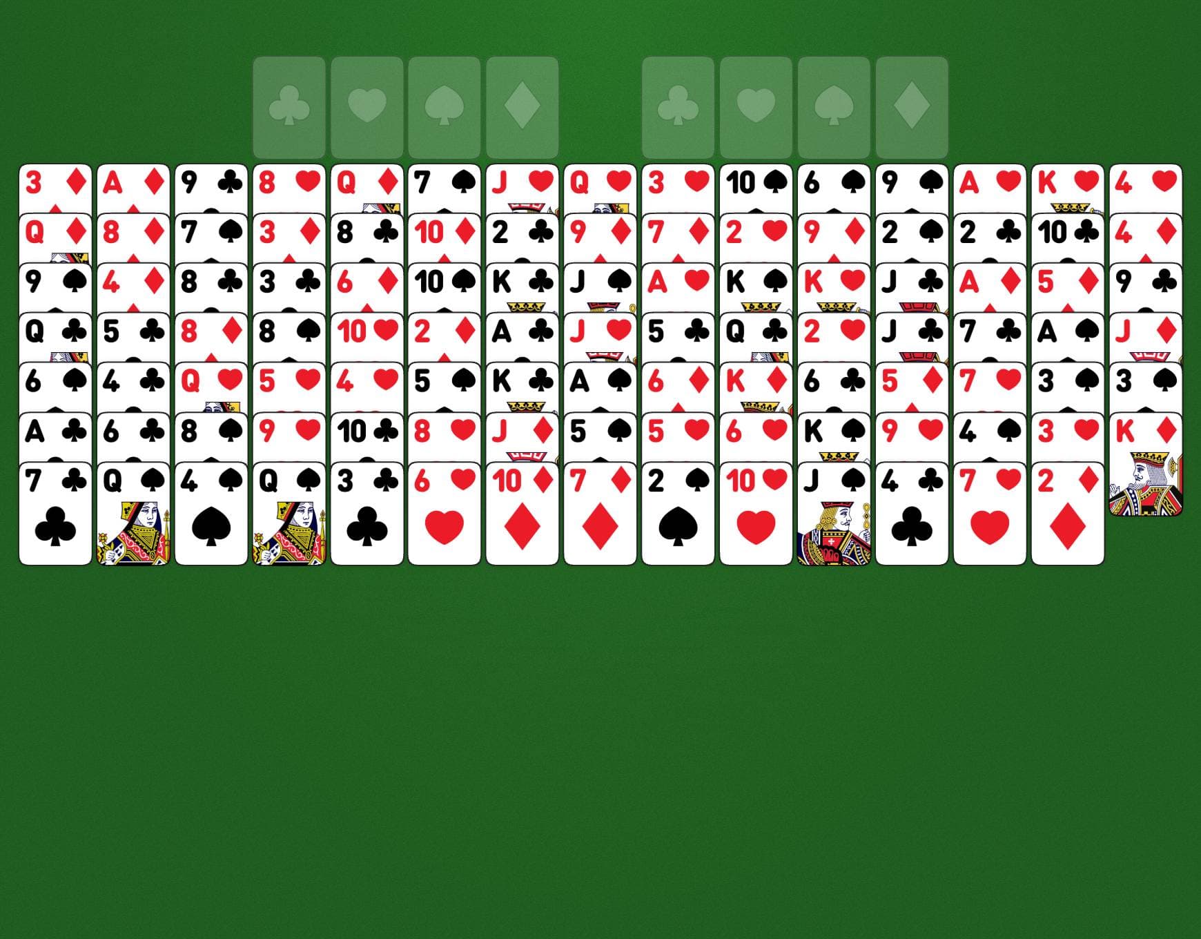 Fifteen Game Layout