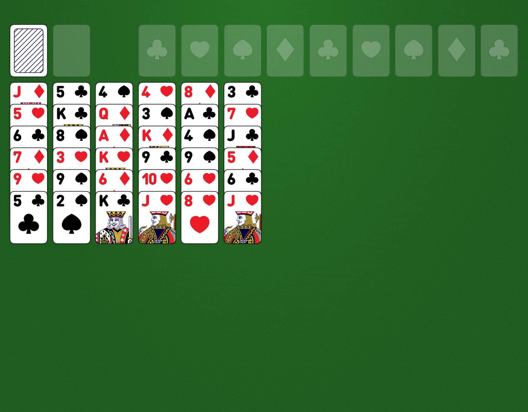 Disposition du jeu Floradora