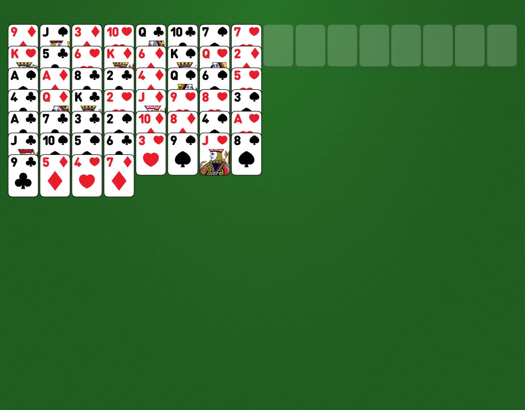 Disposizione del gioco Flow