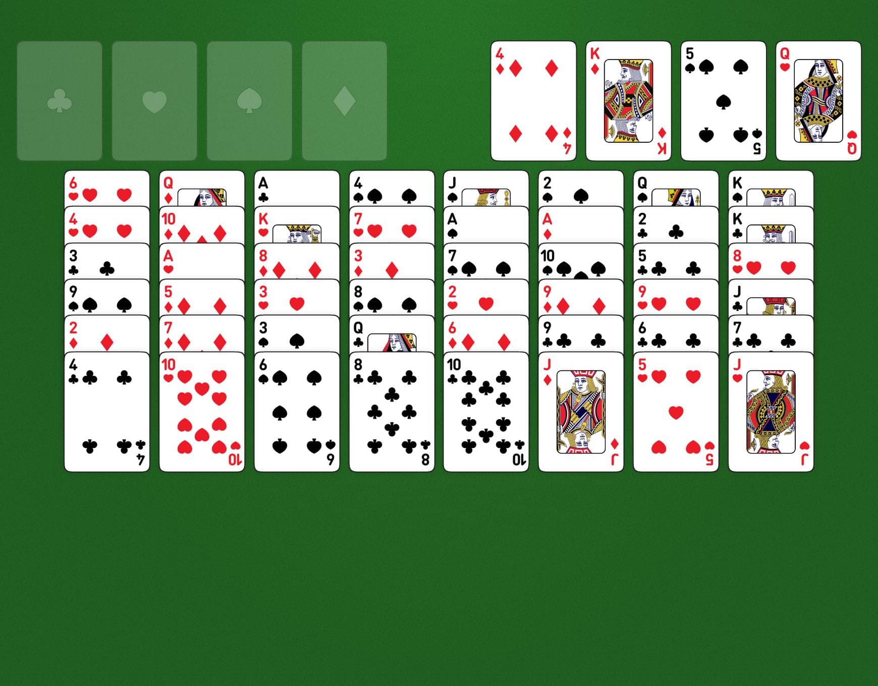 ForeCell Game Layout