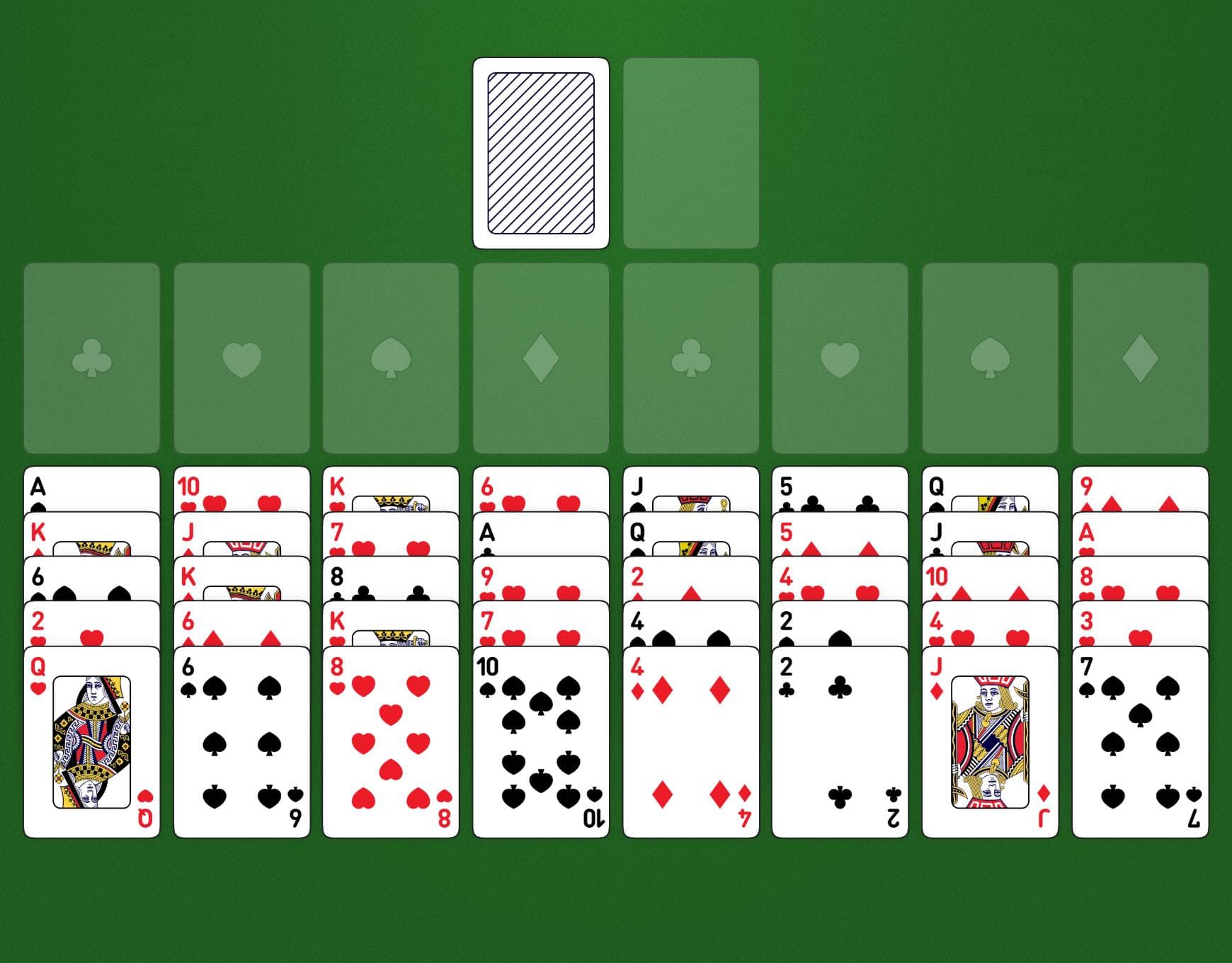 Forty and Eight Game Layout