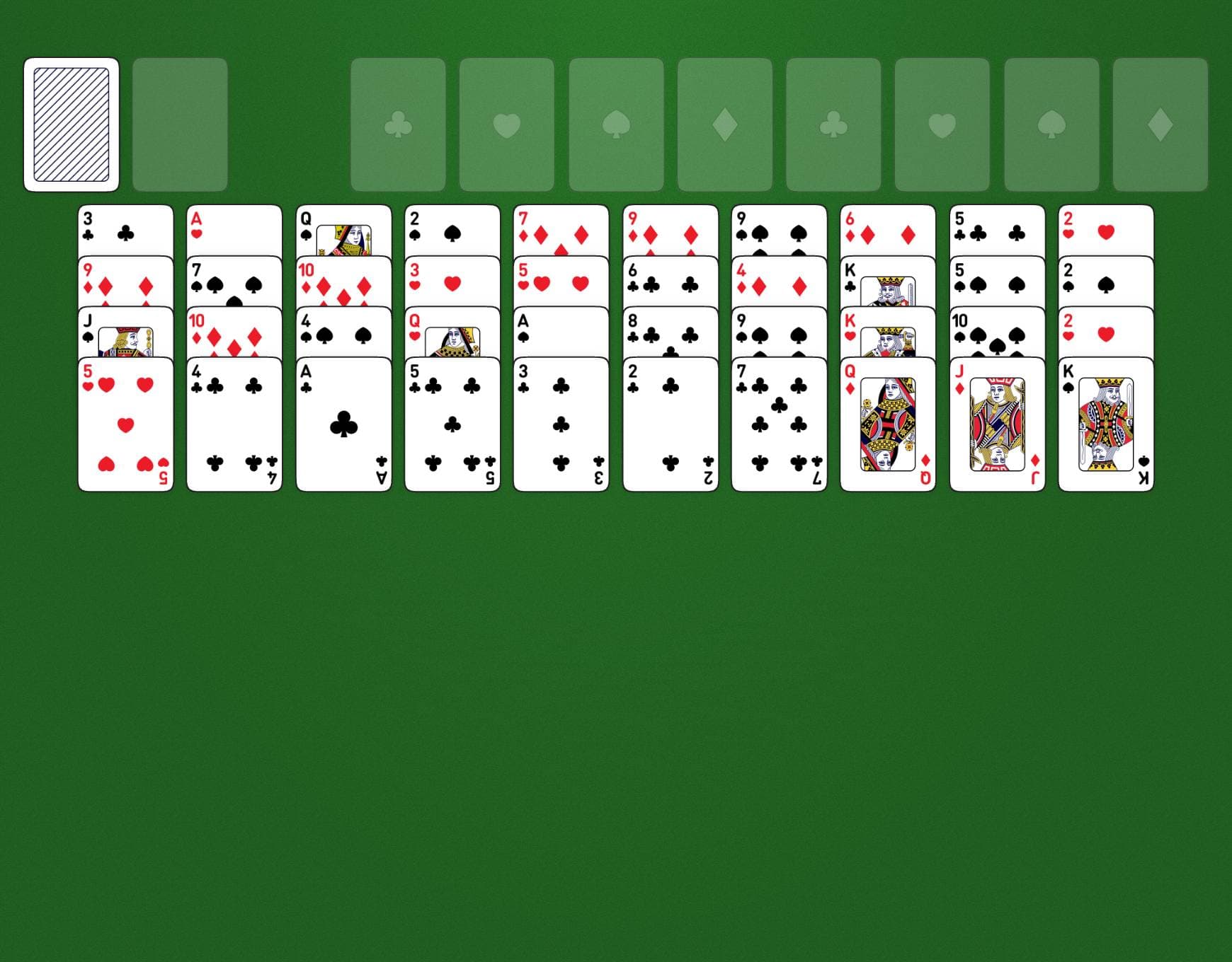 Disposition du jeu Forty Bandits