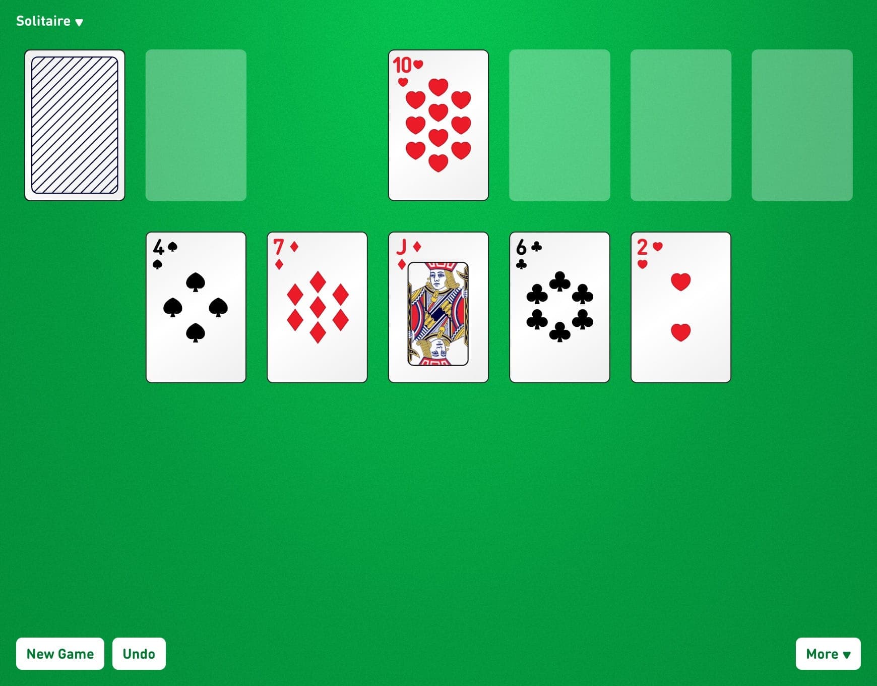 Four Seasons Game Layout