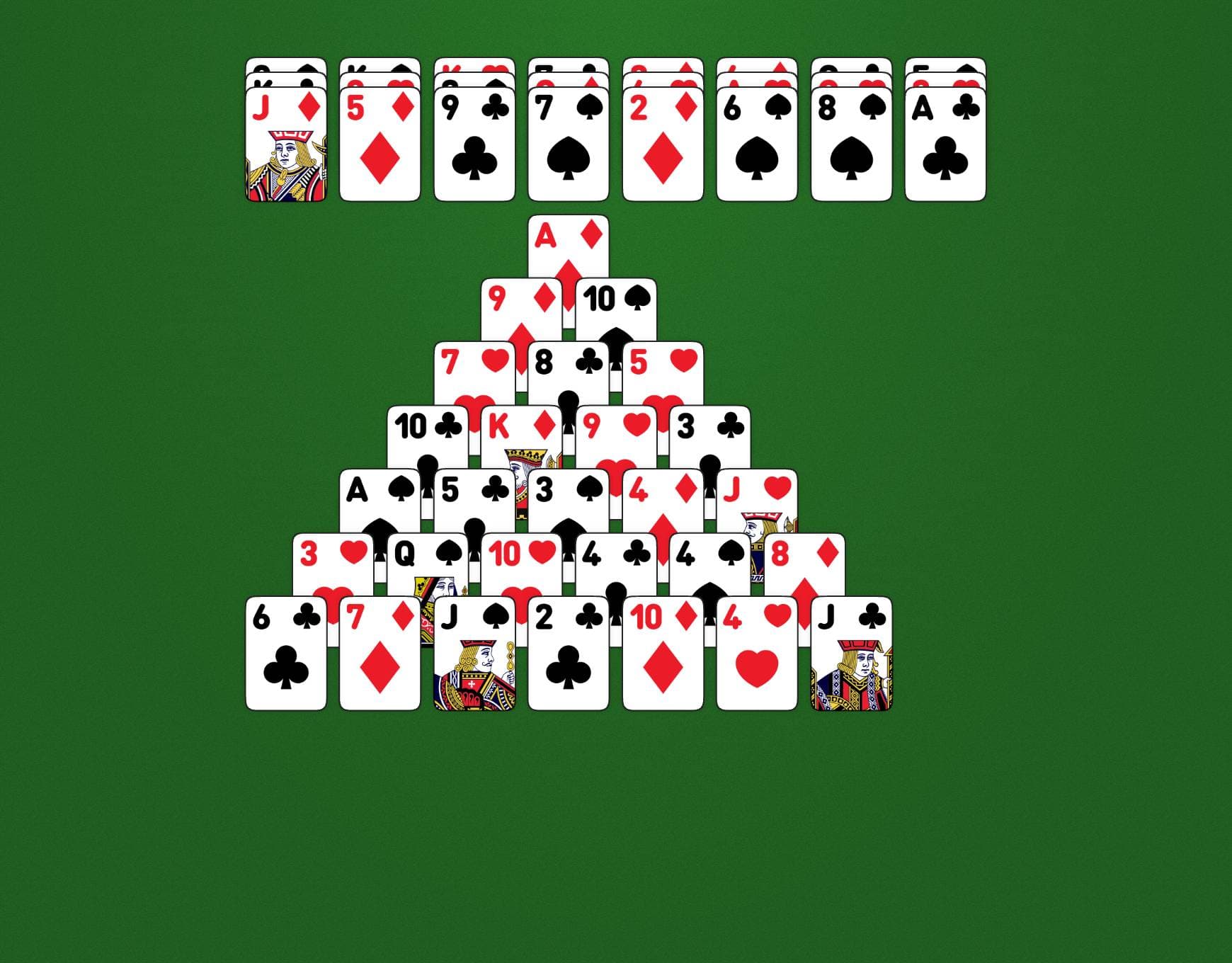 Disposition du jeu Giza