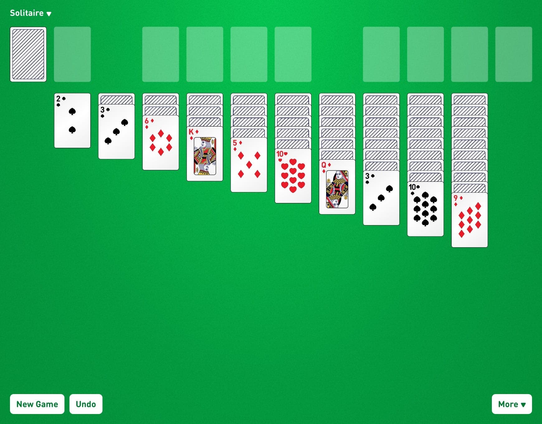 Lady Cadogan Game Layout