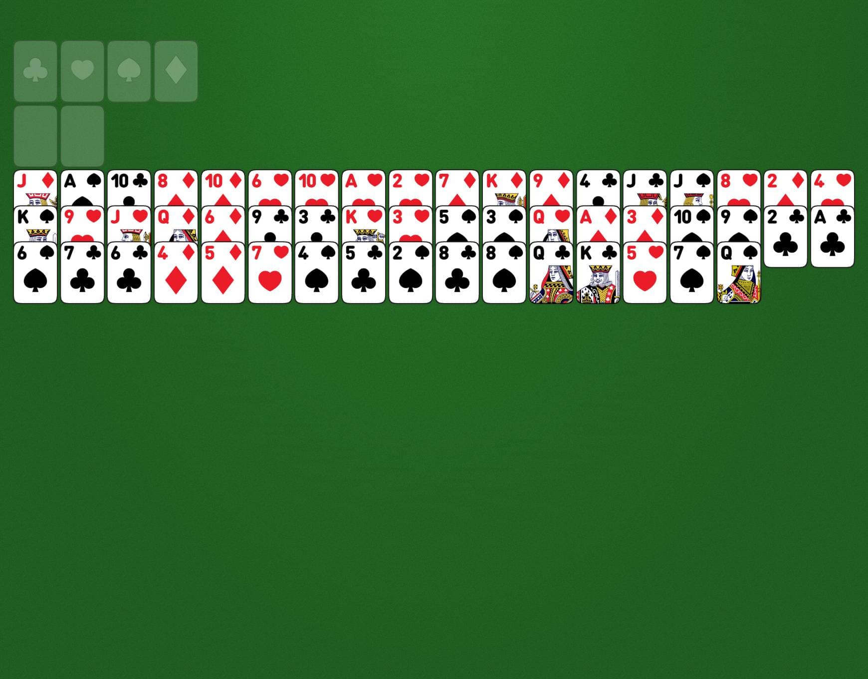 Disposition du jeu Lucky Fan