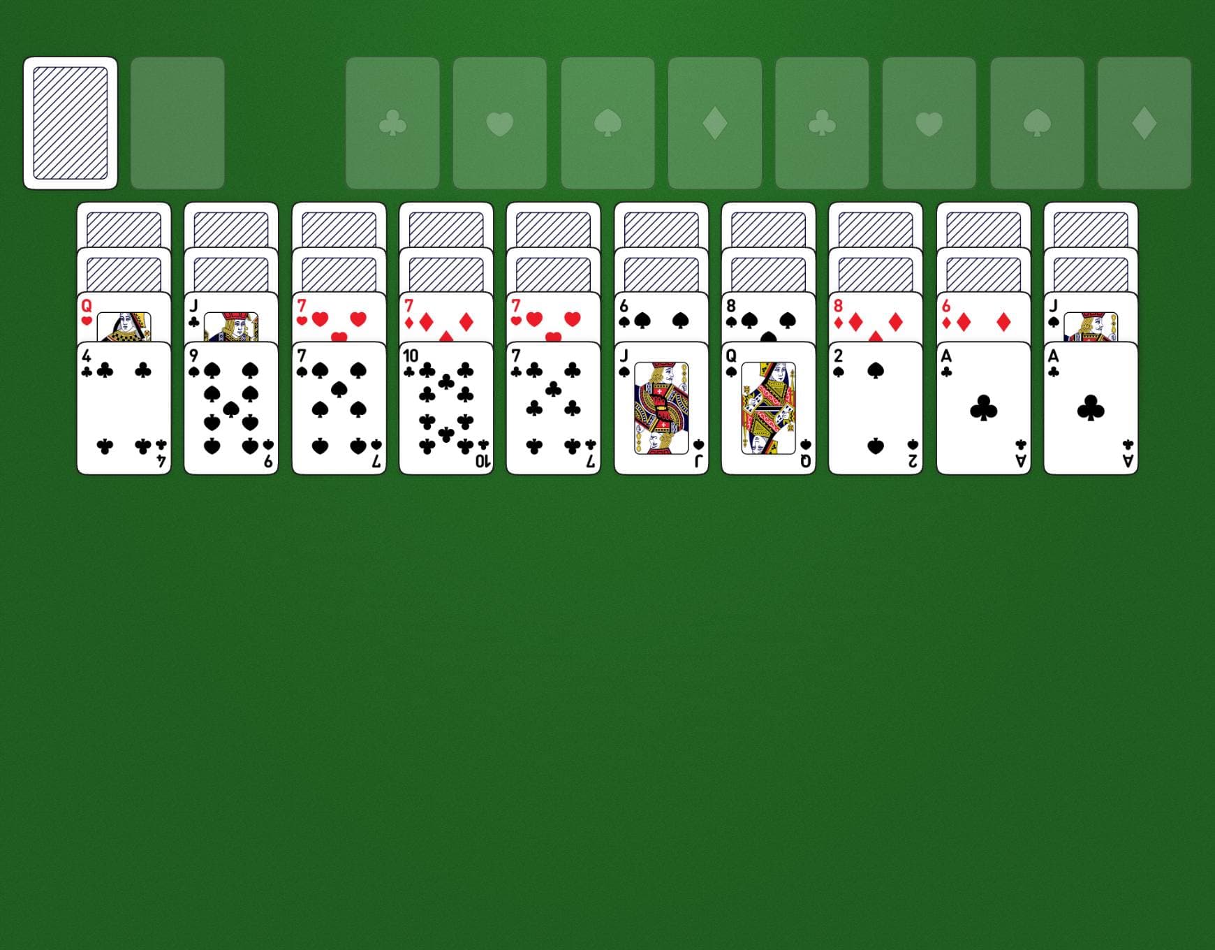 Number Ten Game Layout