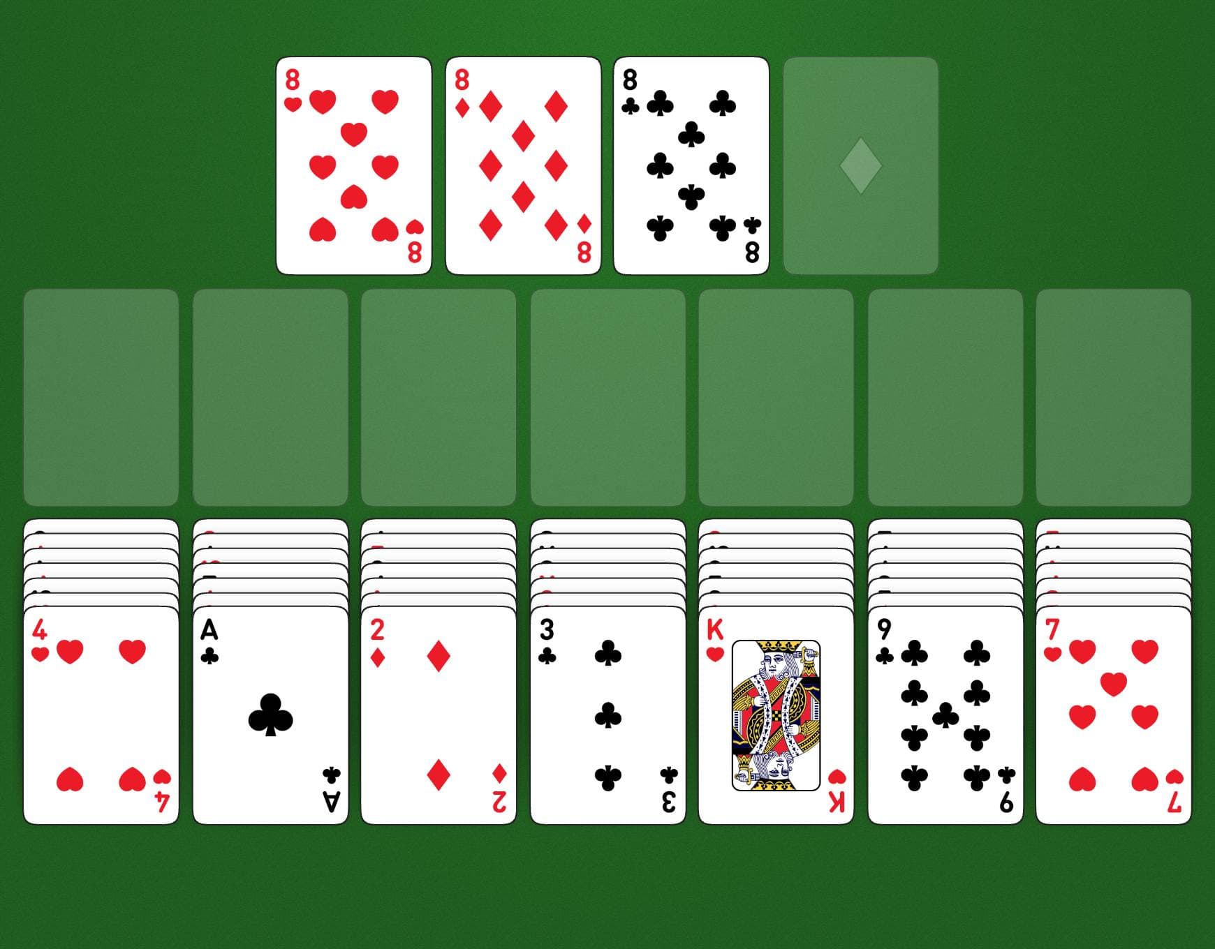Disposition du jeu Penguin