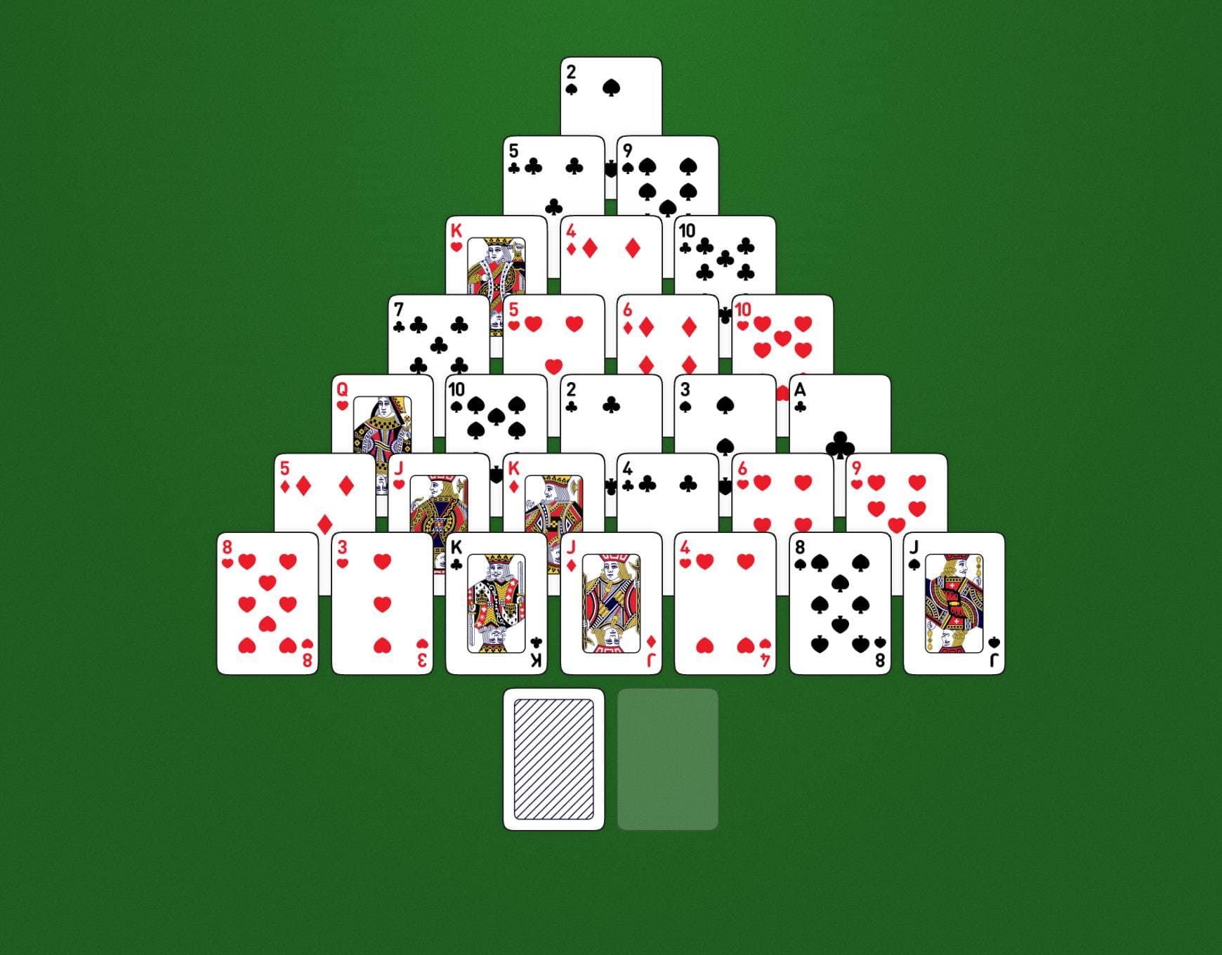 Pyramid Game Layout