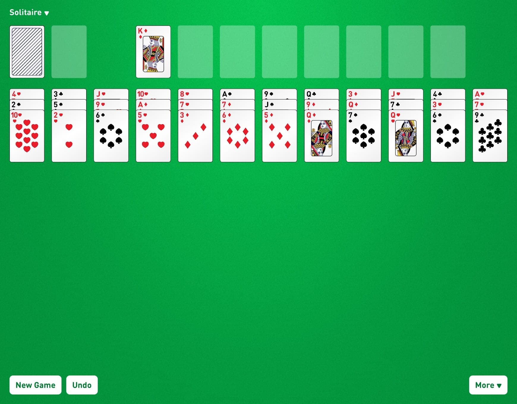Quadrangle Game Layout