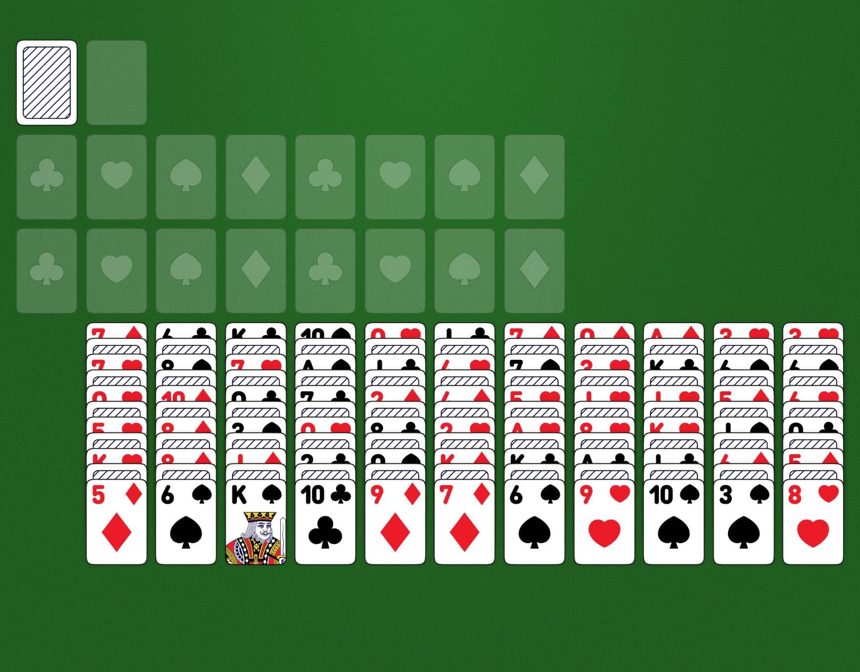 Disposición del juego Quadruple Interchange