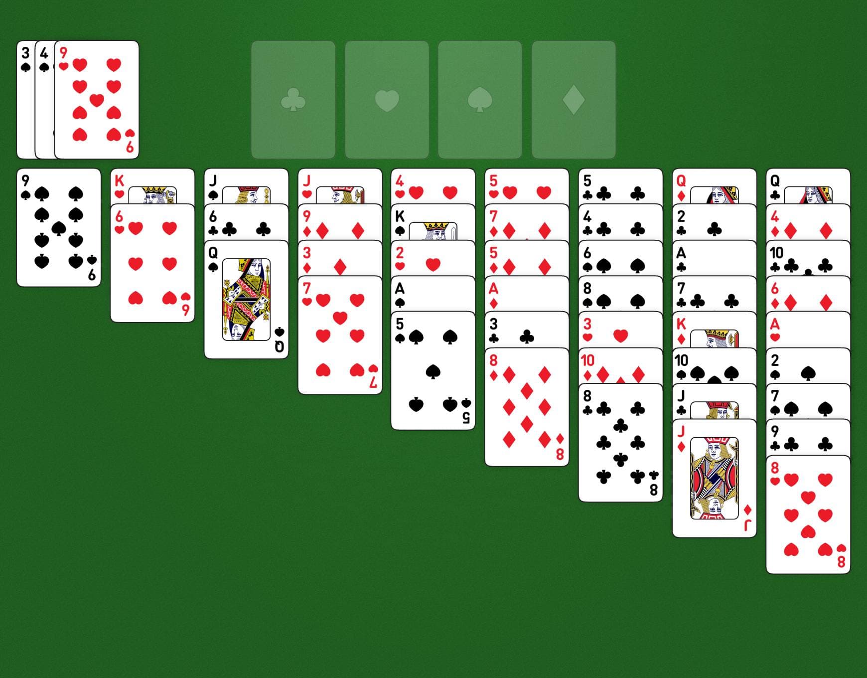 Disposition du jeu Queen Victoria