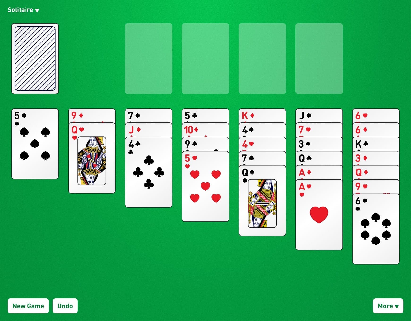 Queenie Game Layout
