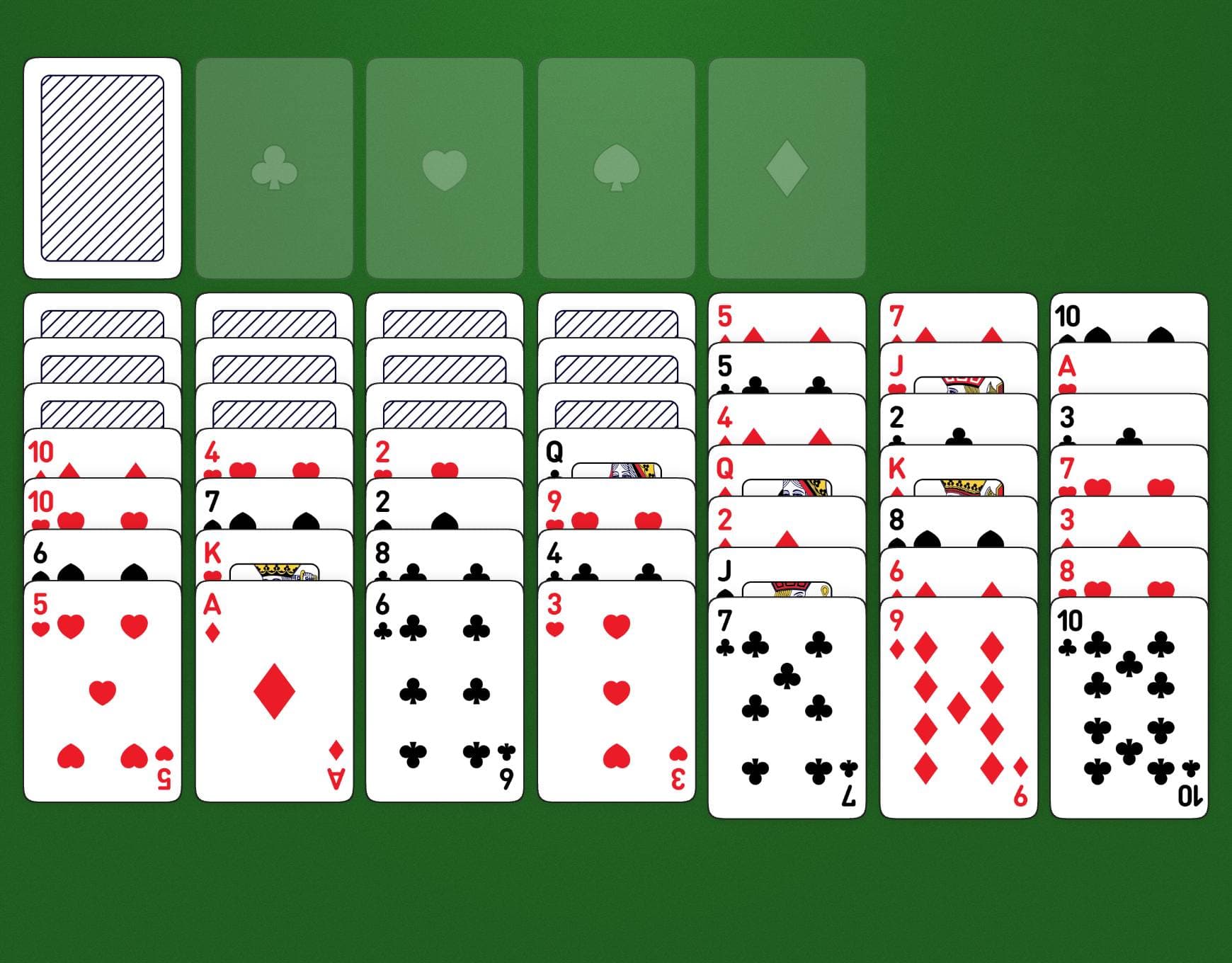 Disposizione di gioco di Scorpion Tail