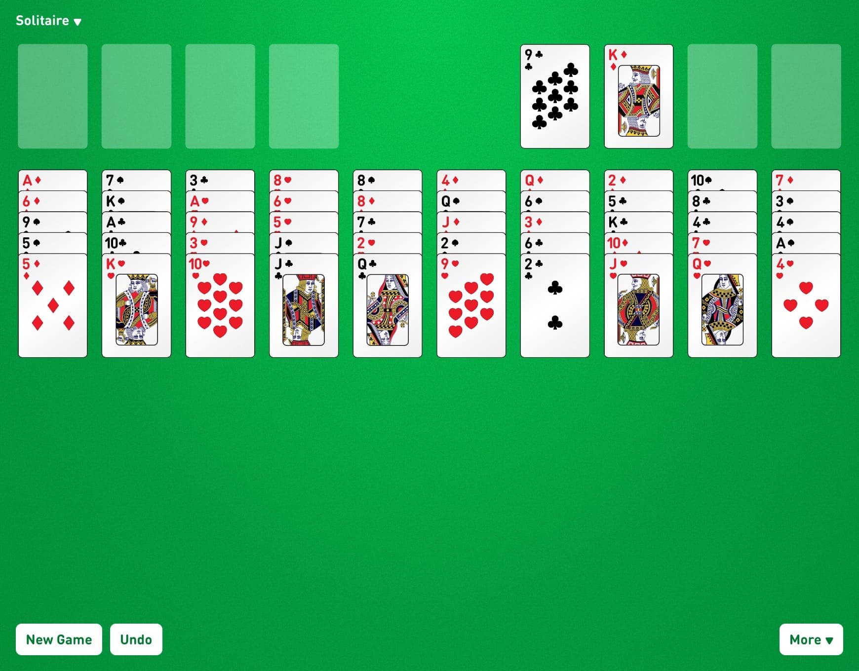Sea Towers Game Layout