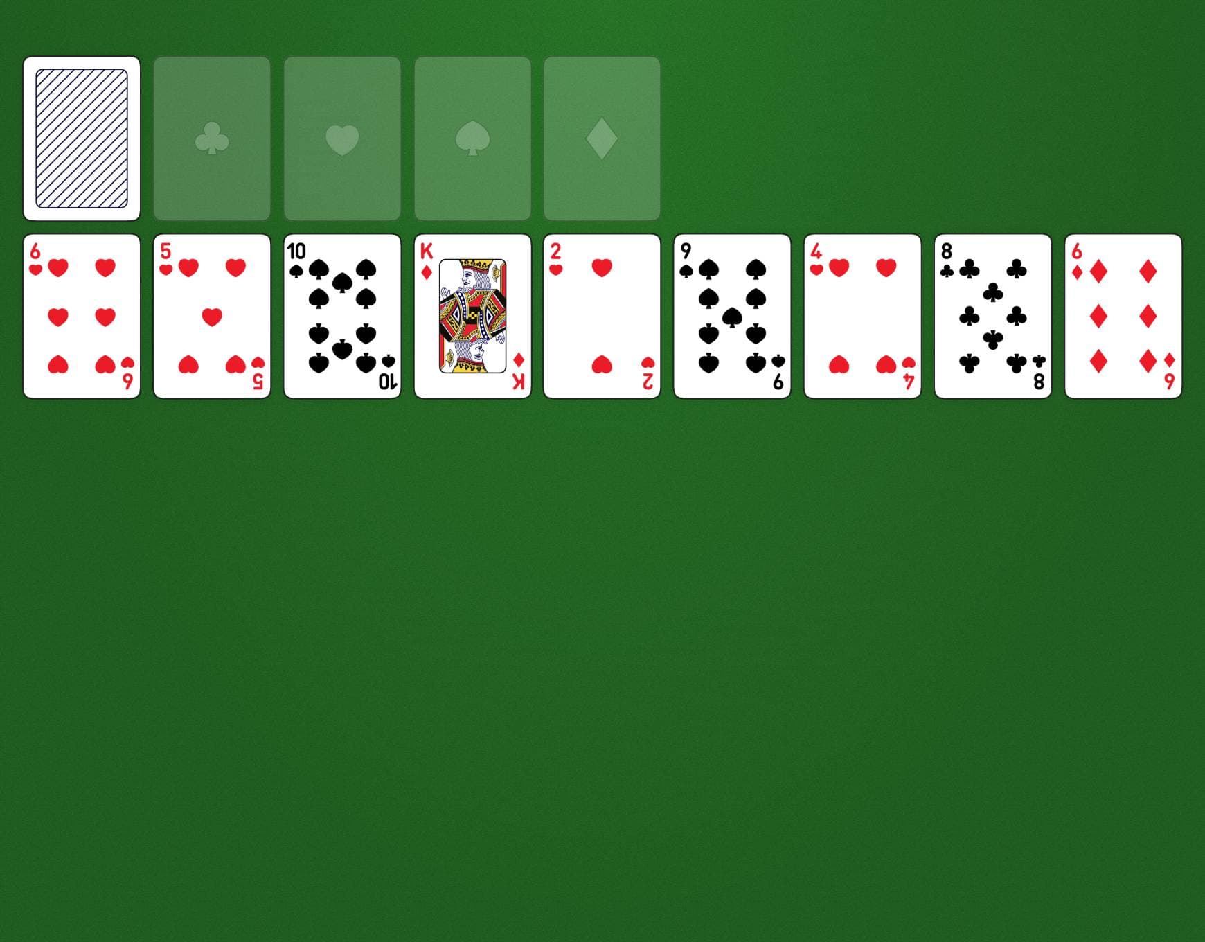 Disposición del juego Simple Pairs