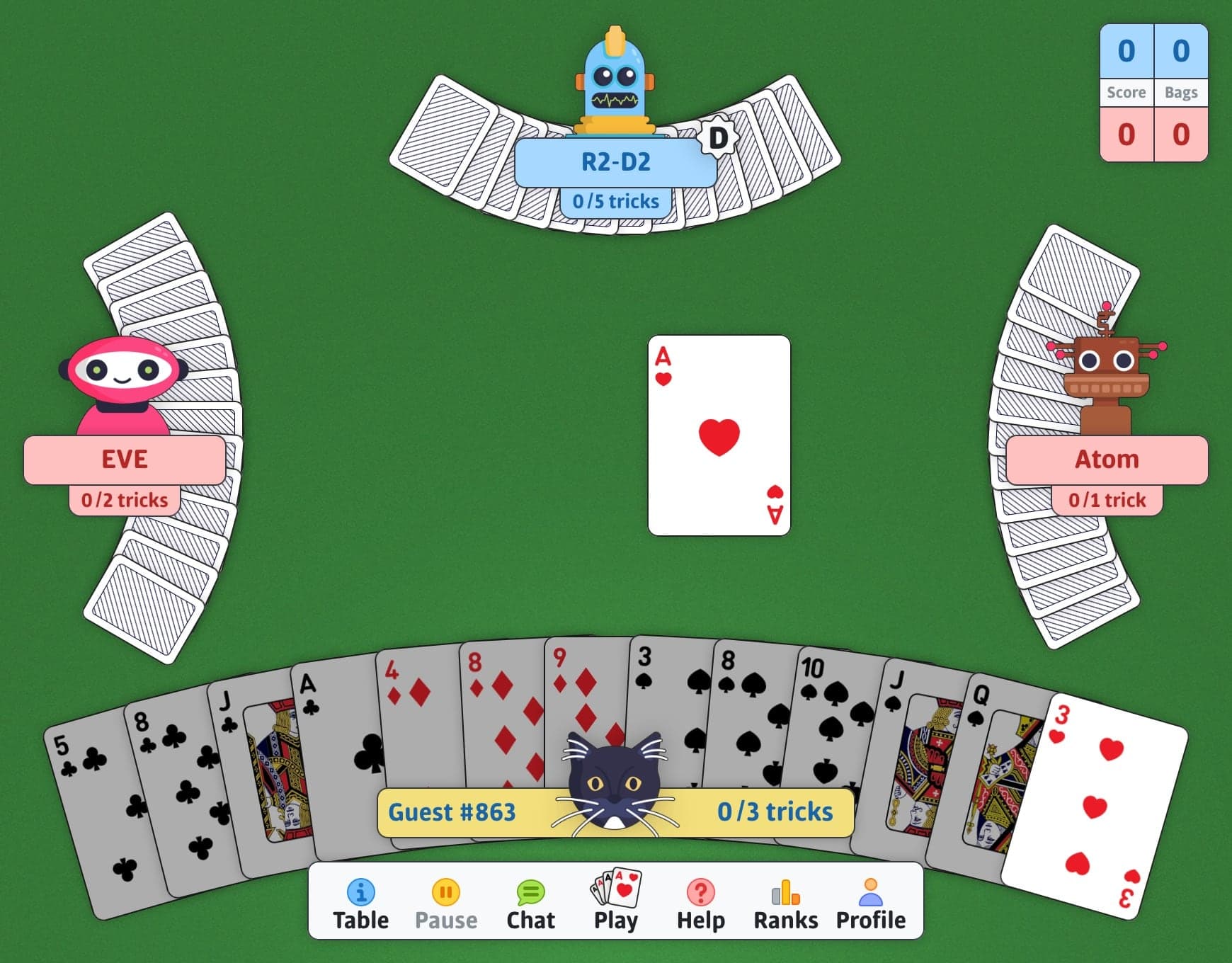 Play Spades