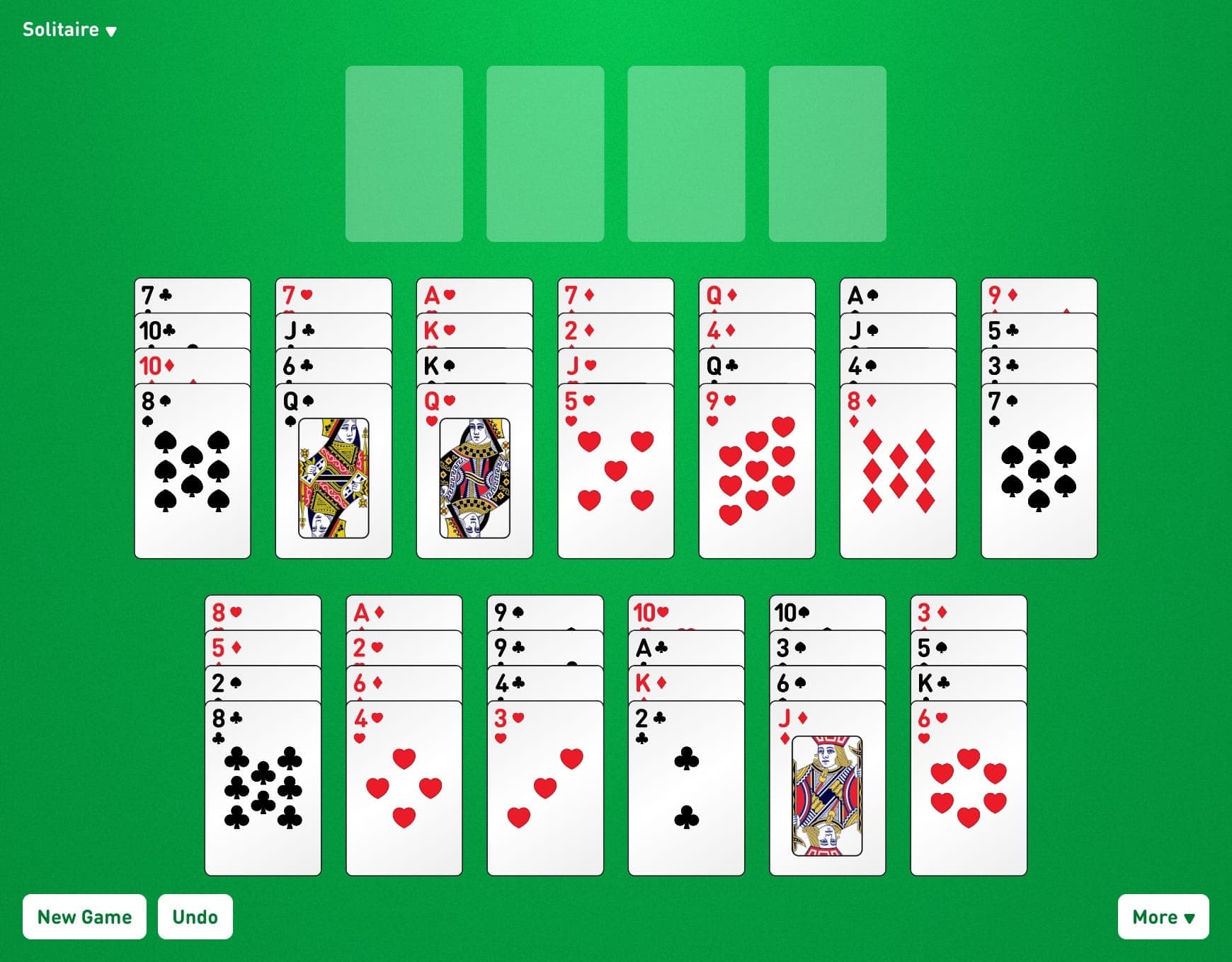Spanish Game Layout