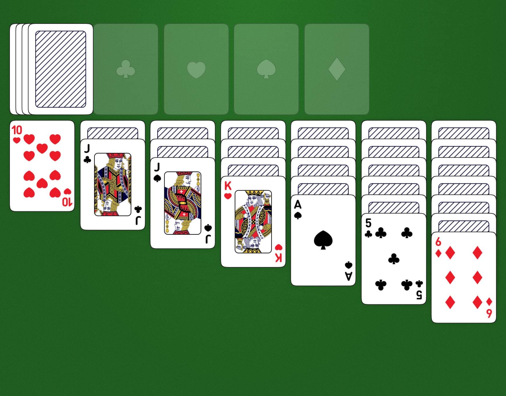 Disposición del juego Spidike