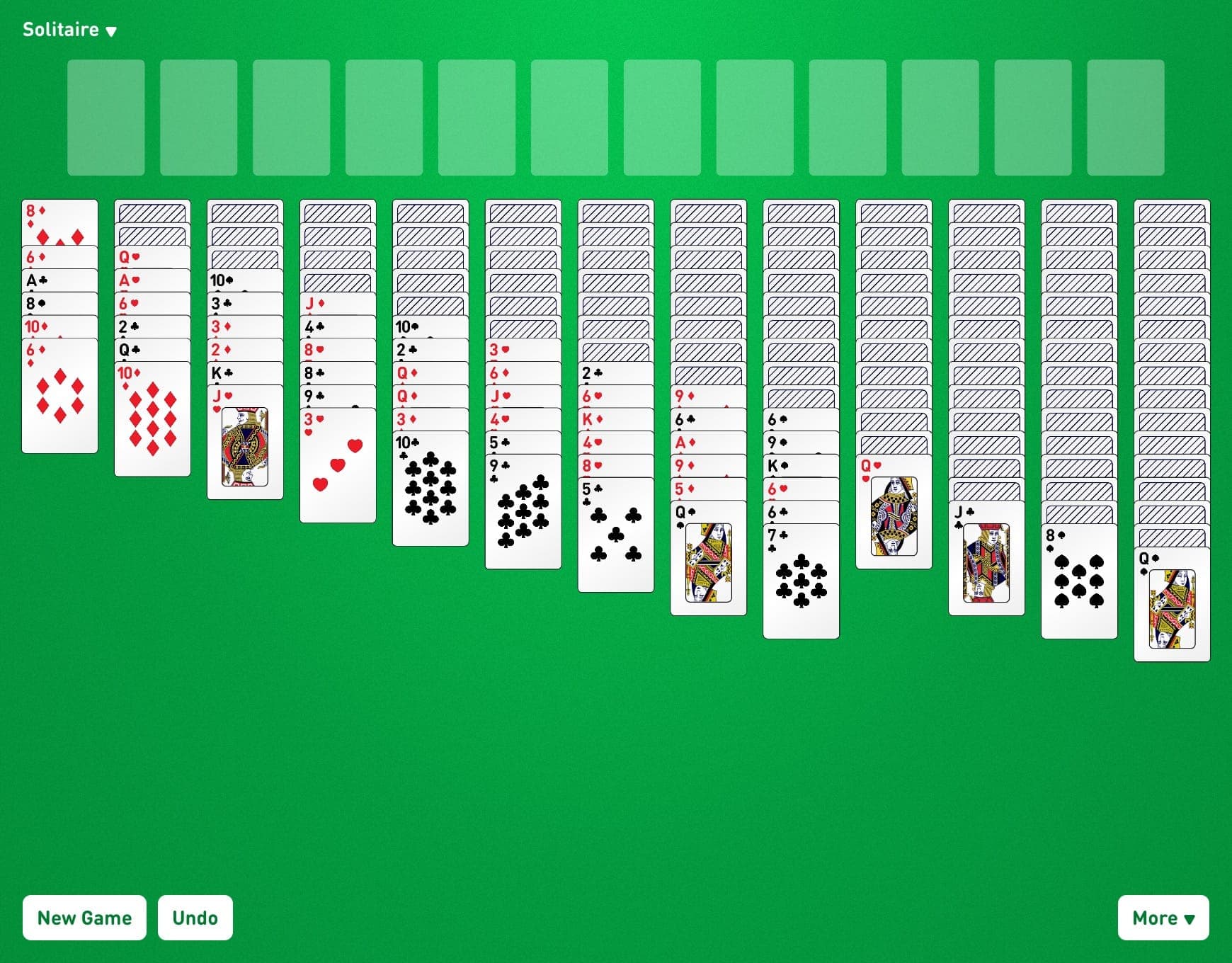 Triple Russian Game Layout