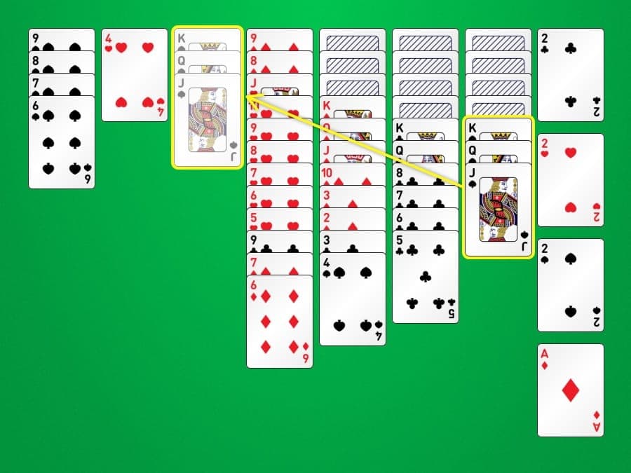Russian Solitaire rules step 4